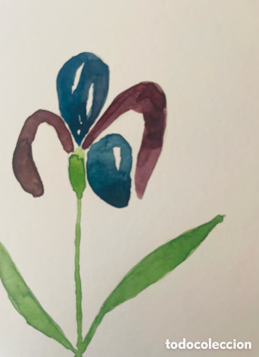 Arte: Iris 2026 Acuarela original - Foto 2