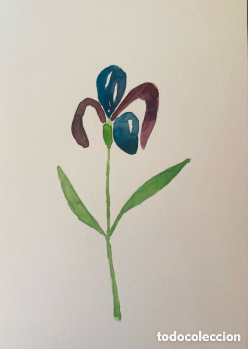 Arte: Iris 2026 Acuarela original
