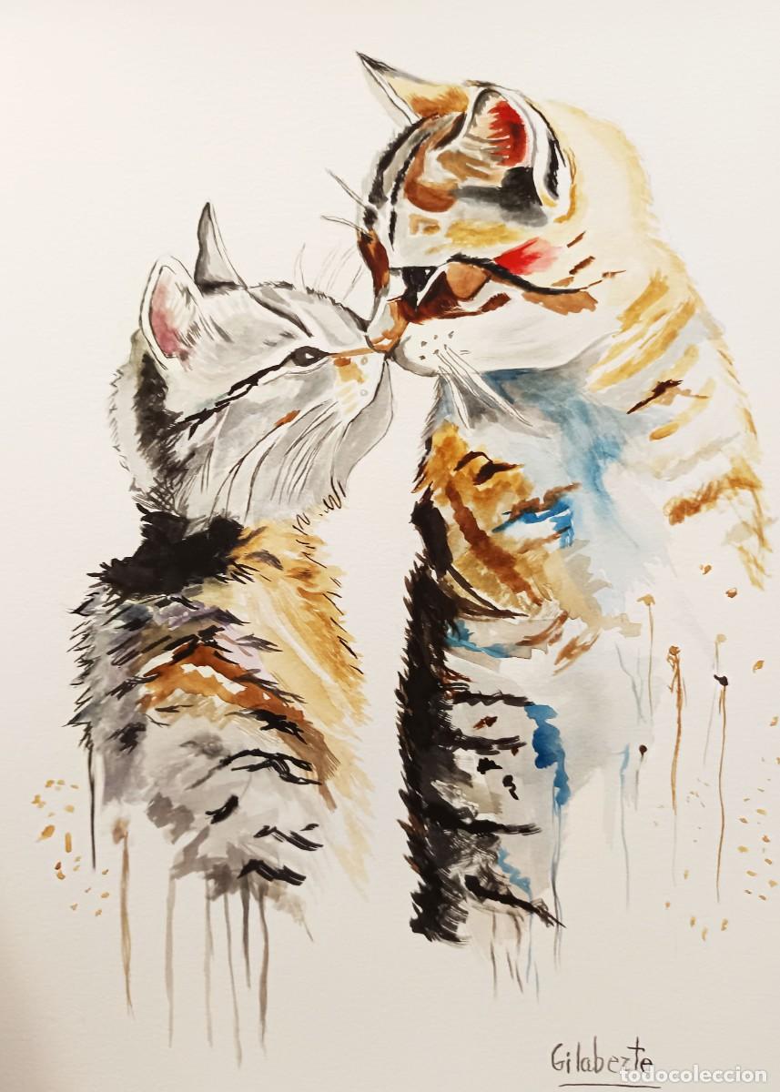 Arte: Gatitos obra de Mercedes Gilaberte