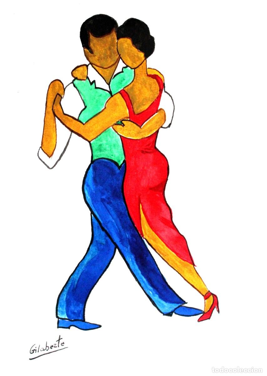 Arte: Bailando obra de Mercedes Gilaberte