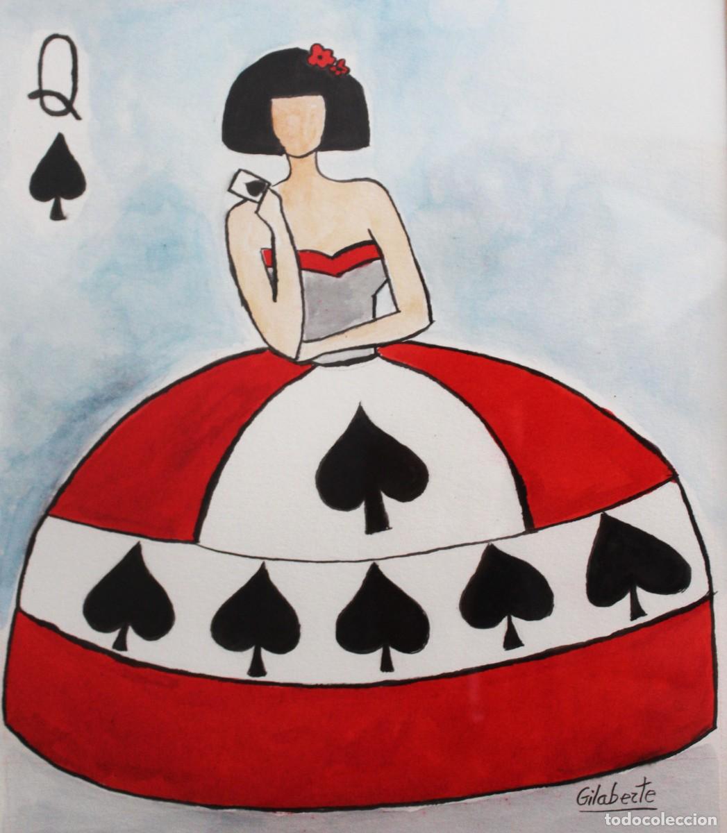 Arte: Menina obra de Mercedes Gilaberte