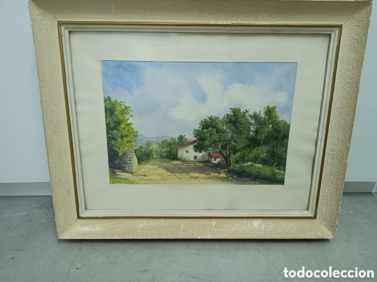 Arte: ACUARELA PINTADA POR CARAL - 59x48cm