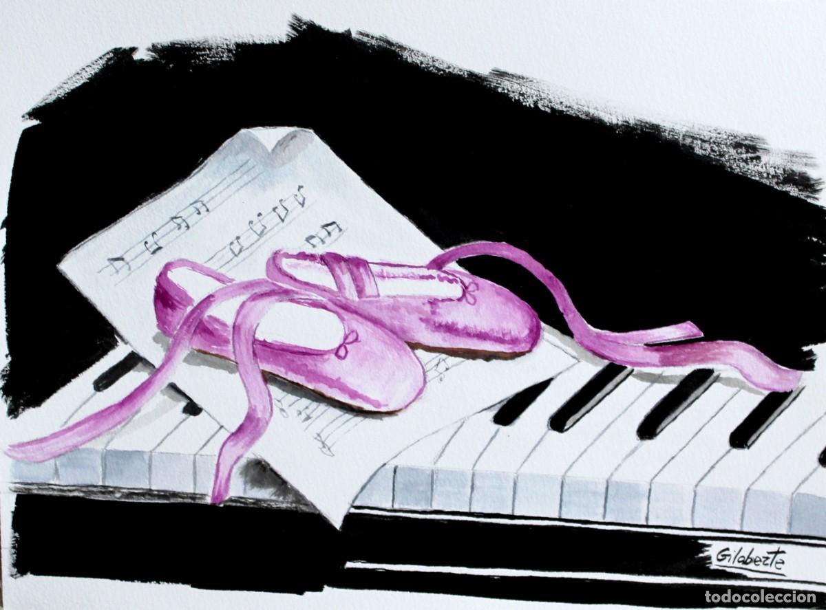 Arte: Piano obra de Mercedes Gilaberte