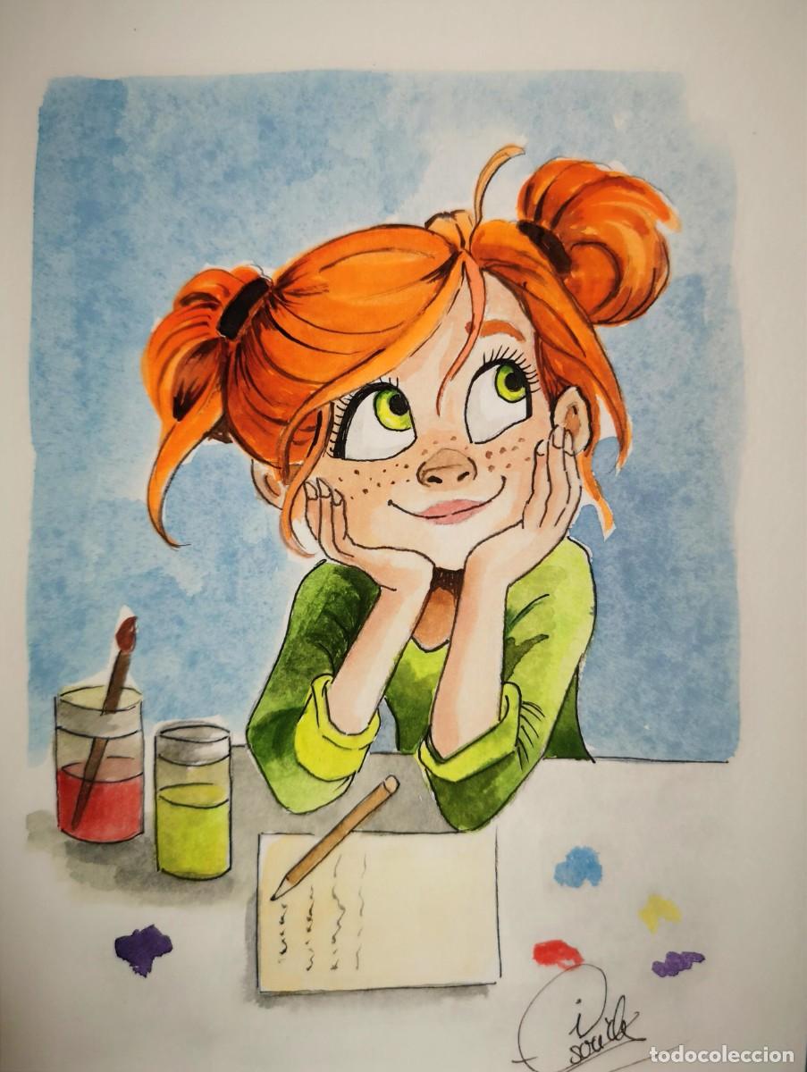 Arte: Acuarela pintada por Inma Escrich
