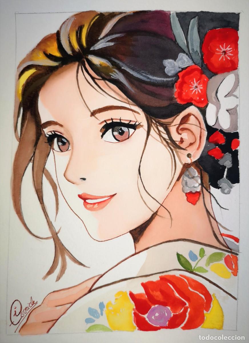 Arte: Acuarela pintada por Inma Escrich