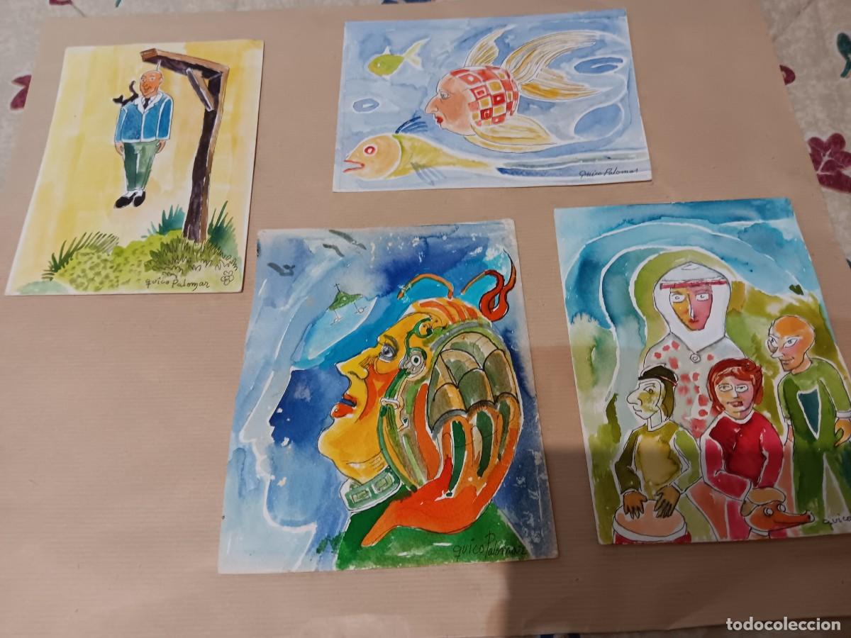 Arte: Acuarelas originales de Quico Palomar *La fura dels Baus)