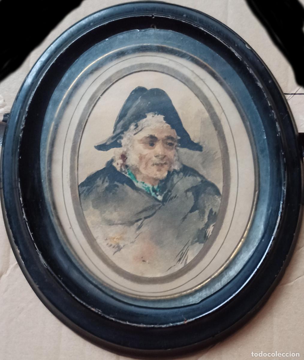 Arte: PERSONAJE GOYESCO- SIGLO XIX-