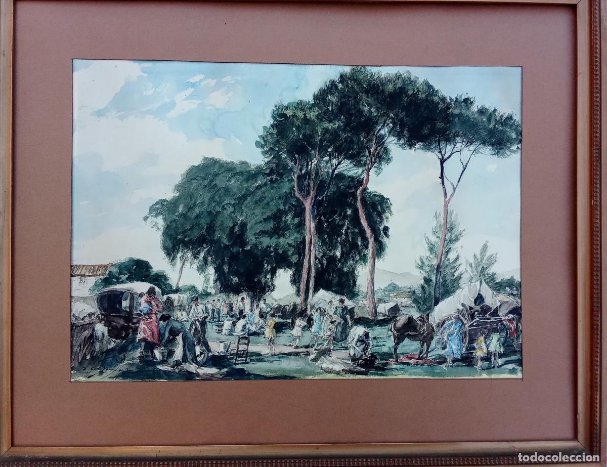 Arte: JOAN COLOM AGUST&Iacute; - MERCADO AL AIRE LIBRE-