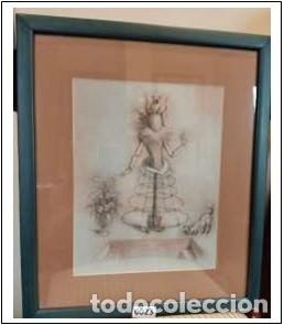 Arte: Claudio Bravo - Dibujo a acuarela, l&aacute;piz y sanguina sobre papel