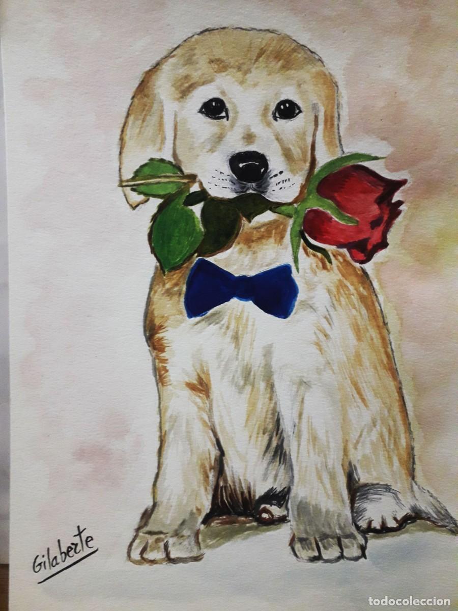Arte: Perrito obra de Mercedes Gilaberte