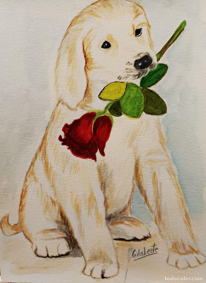 Arte: Perrito obra de Mercedes Gilaberte