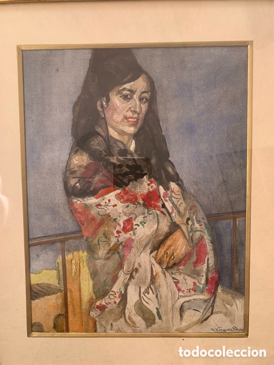 Arte: Mujer con mantilla. Daniel V&aacute;zquez D&iacute;as - Foto 3