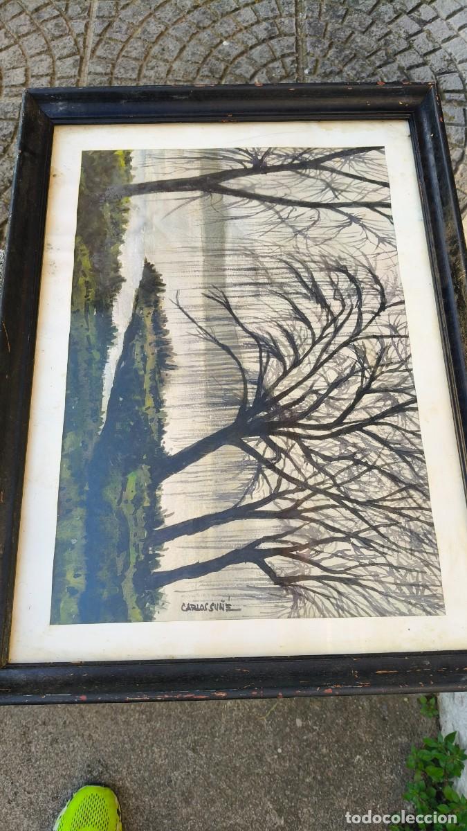 Arte: Aquarelle originale sign&eacute;e par Carlos Sune