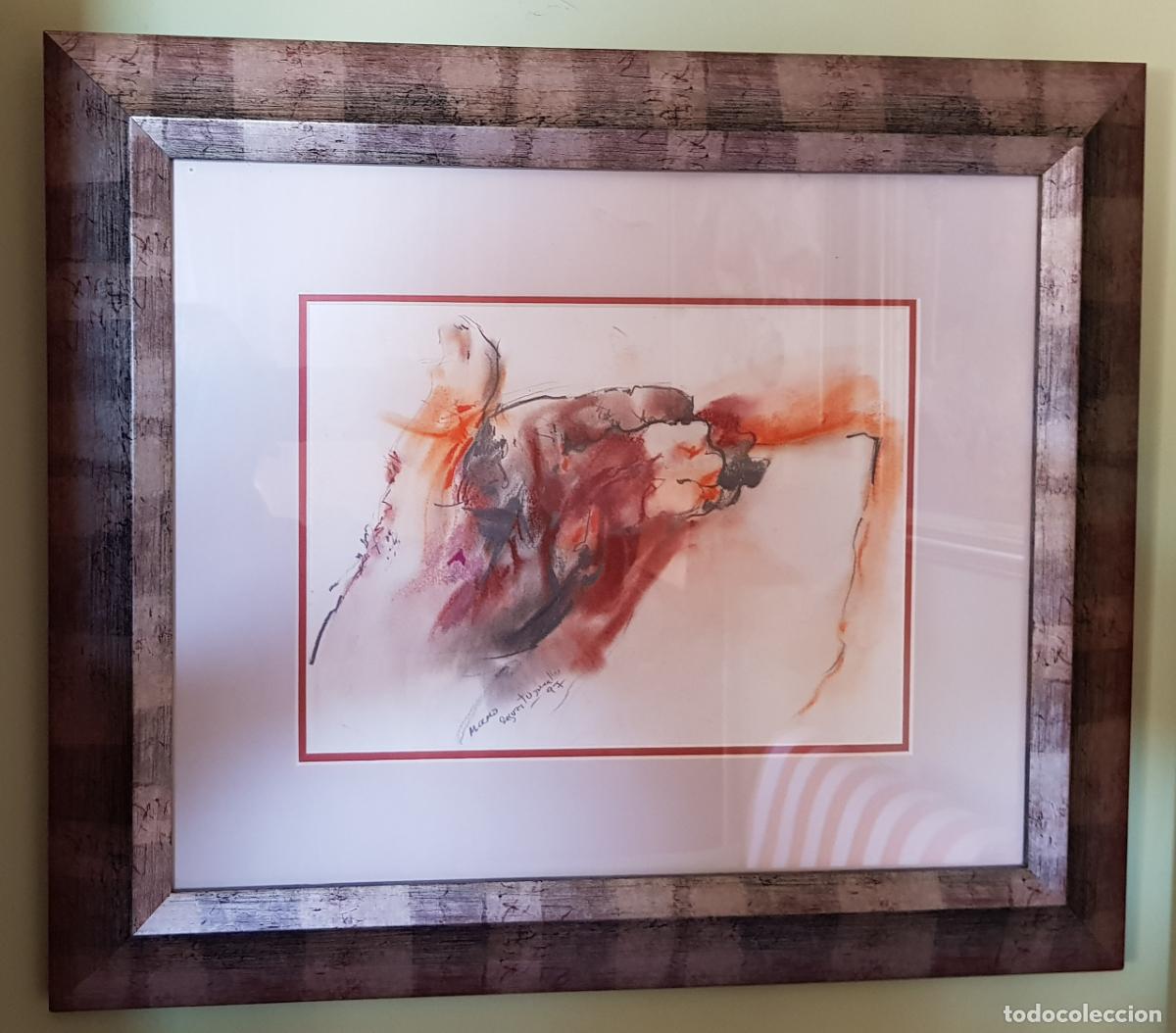 Arte: MANO 1997 Acuarela Segura Torrella