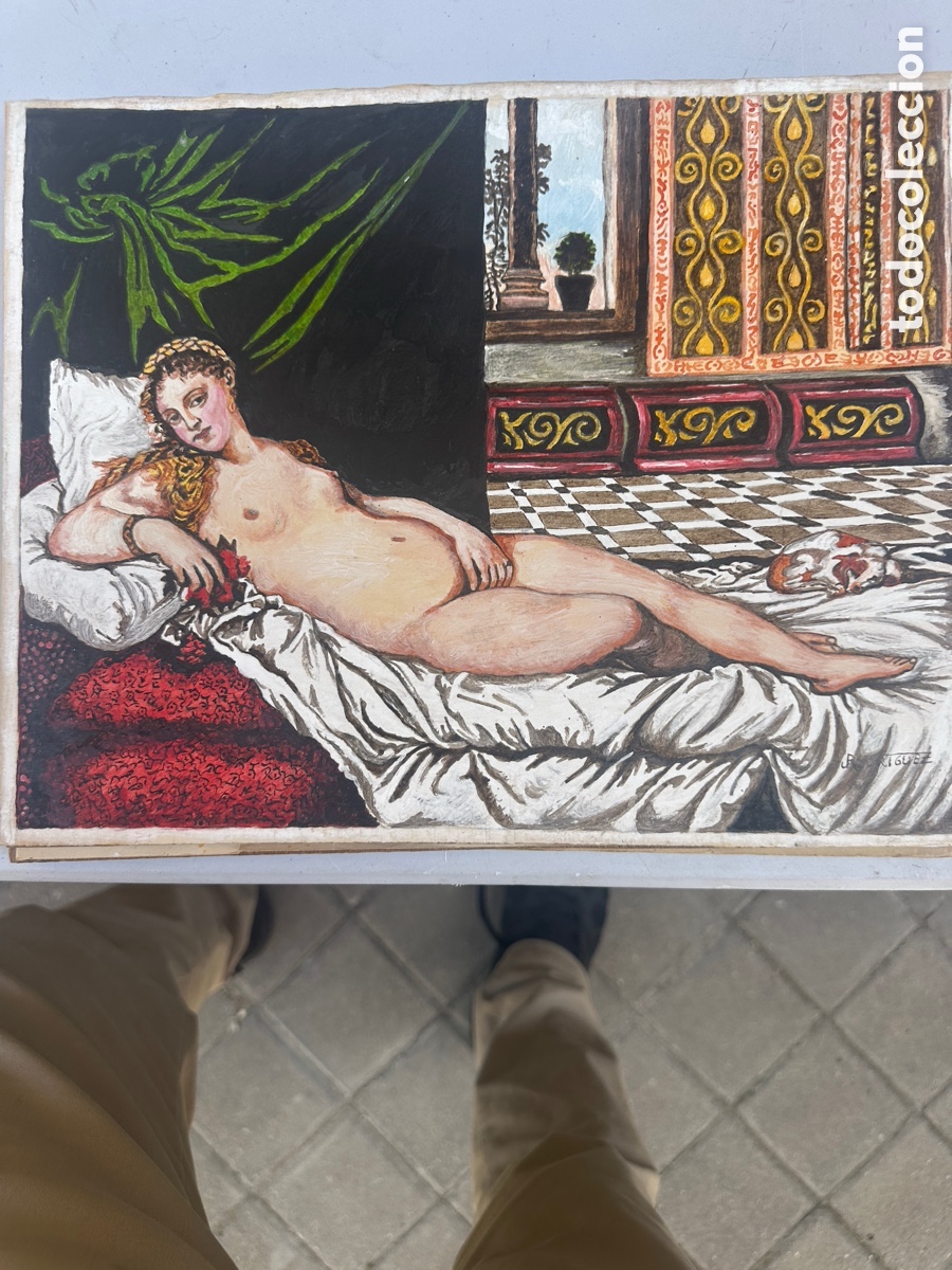 Arte: Despues de Tizziqno Venus de Urbino, seguido a&ntilde;os, 50