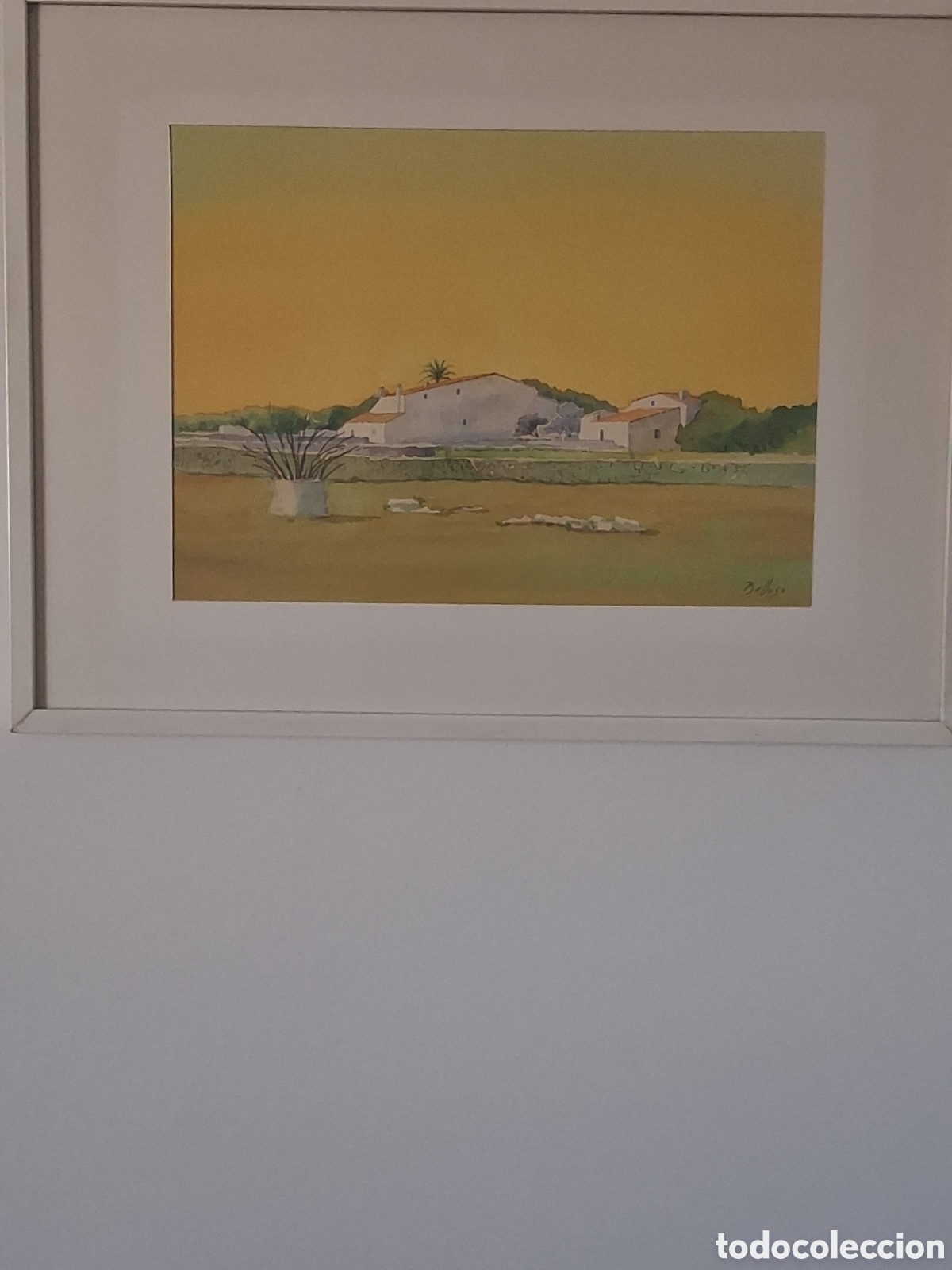 Arte: Acuarela de Menorca por Alberto Bellido