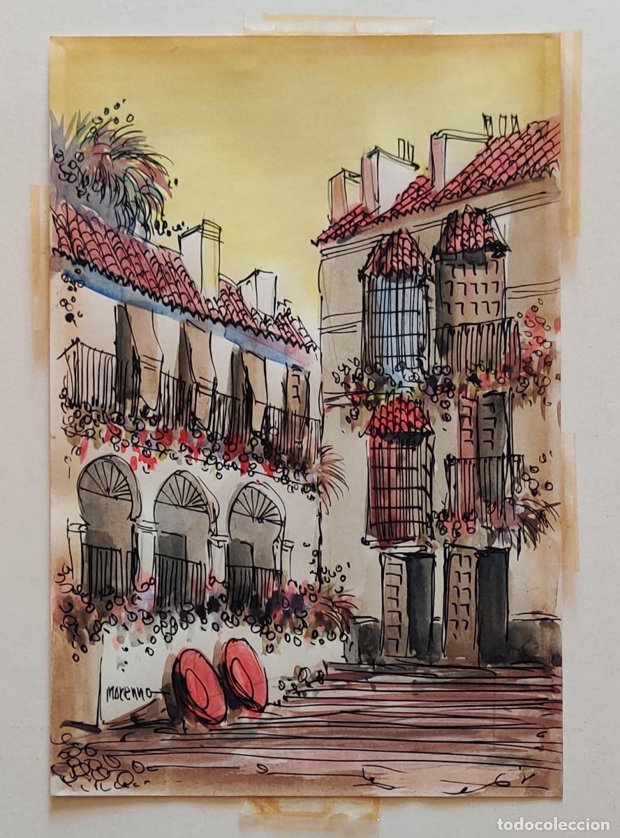 Arte: Moreno Ortega - Acuarela y tinta - Foto 2