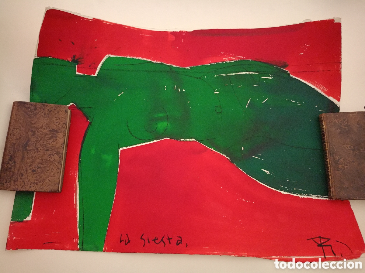 Arte: ANTONIO BALLESTER , MURCIA. &rdquo;LA SIESTA&rdquo; - Foto 1