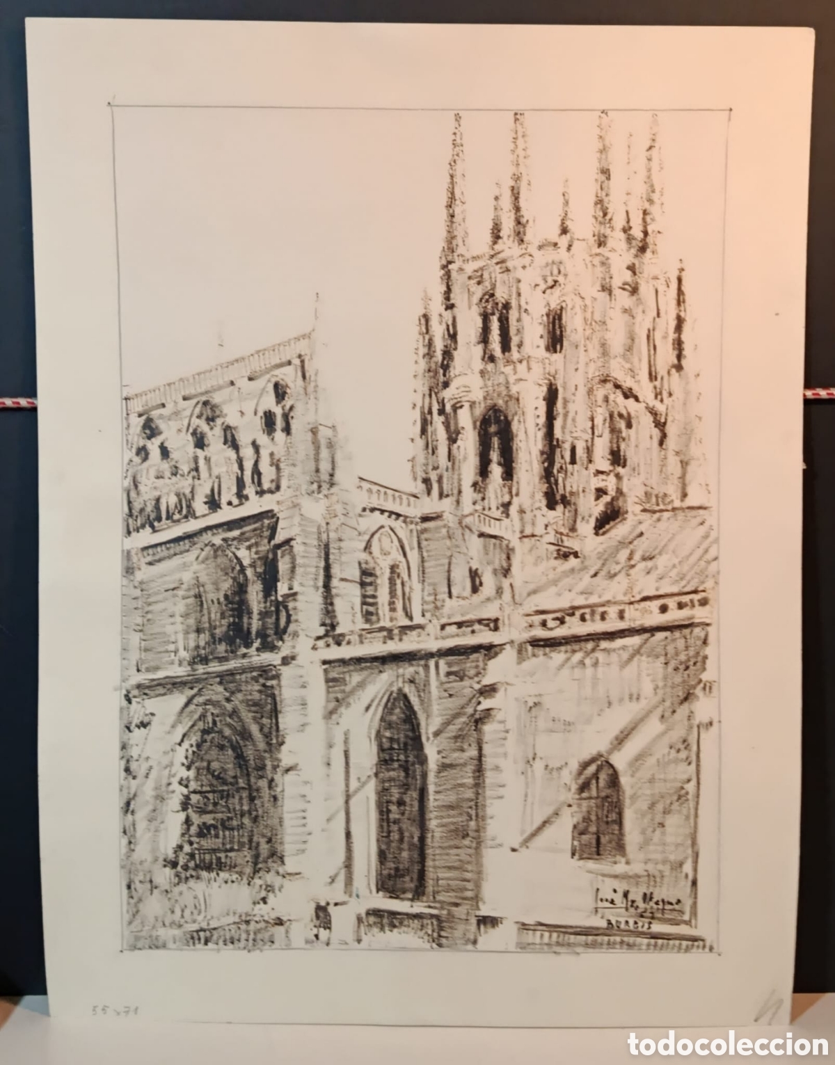 Arte: JOSE MARIA OTEGUI PINTOR VASCO CATEDRAL DE BURGOS