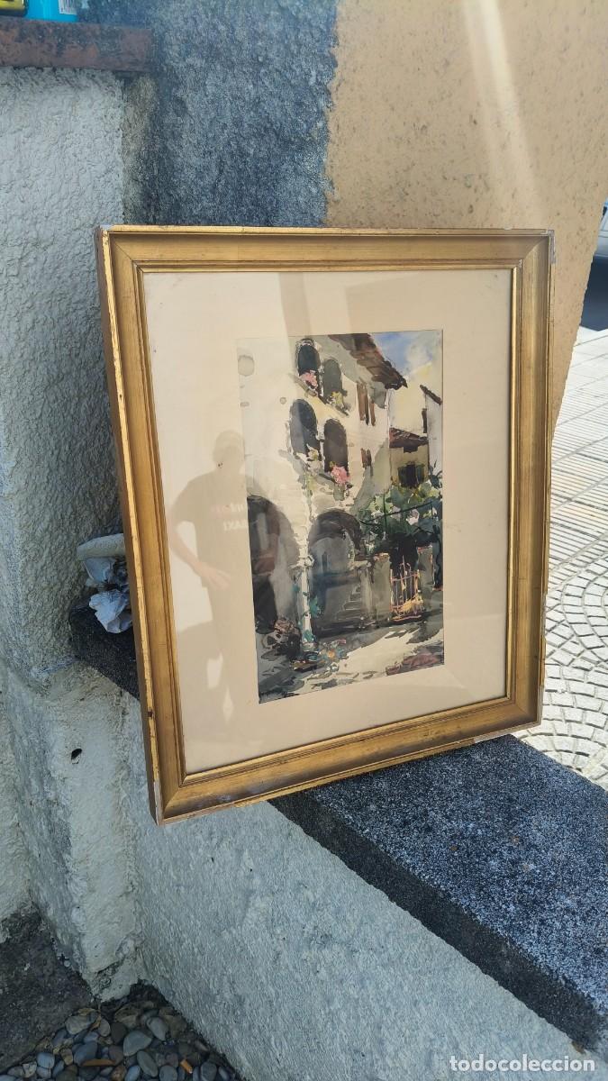 Arte: Aquarelle originale sign&eacute;e G, Turner 1960 original d &eacute;poque authentique