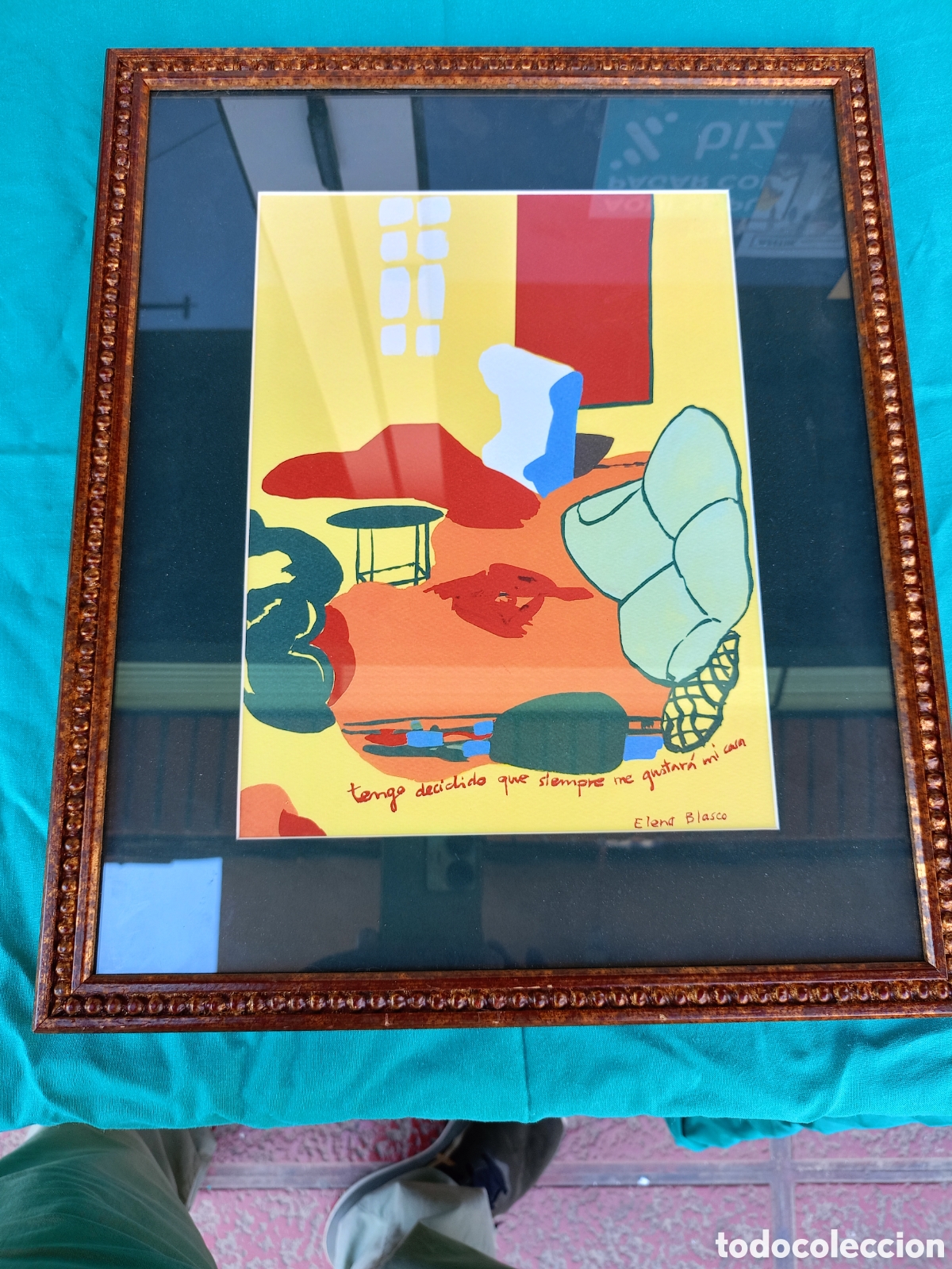 Arte: OCASI&Oacute;N. CUADRO DE ELENA BLASCO - Foto 1