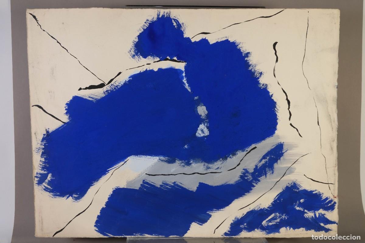 Arte: &Oacute;LEO Y TINTA SOBRE PAPEL COMPOSICI&Oacute;N - Foto 2