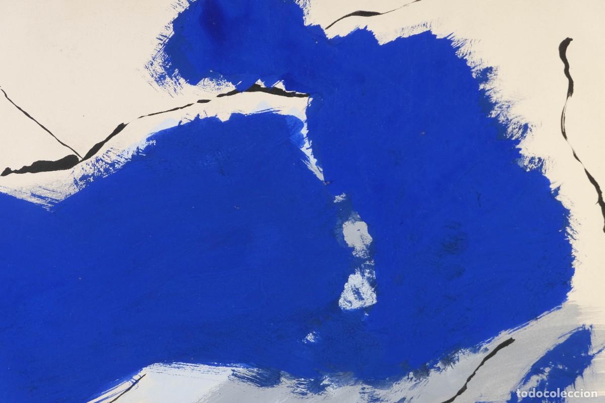 Arte: &Oacute;LEO Y TINTA SOBRE PAPEL COMPOSICI&Oacute;N - Foto 3