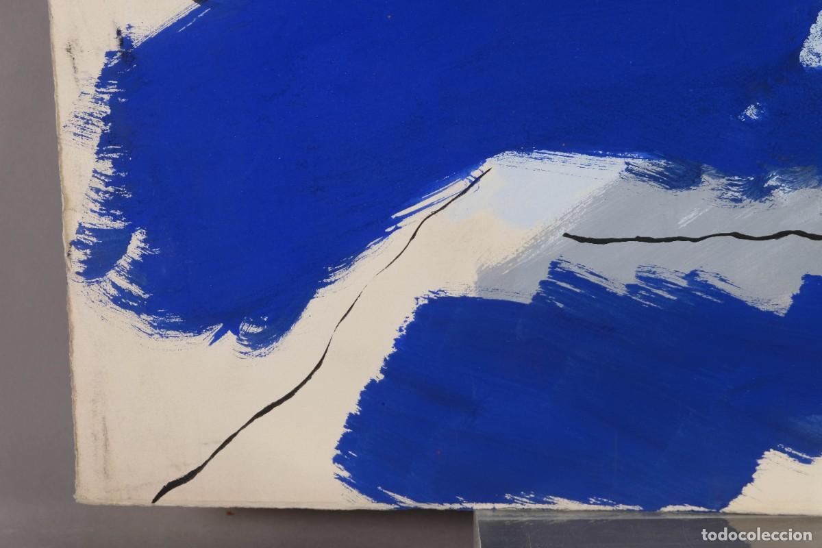 Arte: &Oacute;LEO Y TINTA SOBRE PAPEL COMPOSICI&Oacute;N - Foto 4
