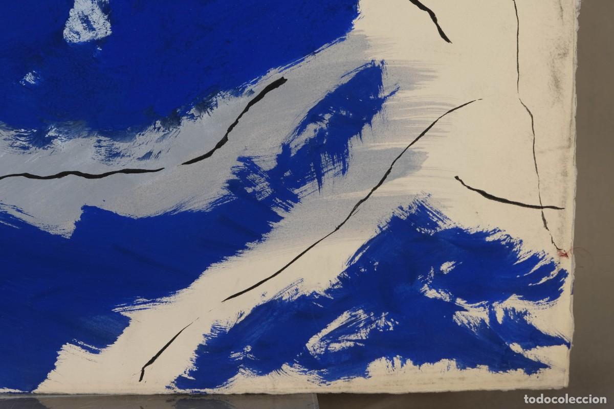 Arte: &Oacute;LEO Y TINTA SOBRE PAPEL COMPOSICI&Oacute;N - Foto 5