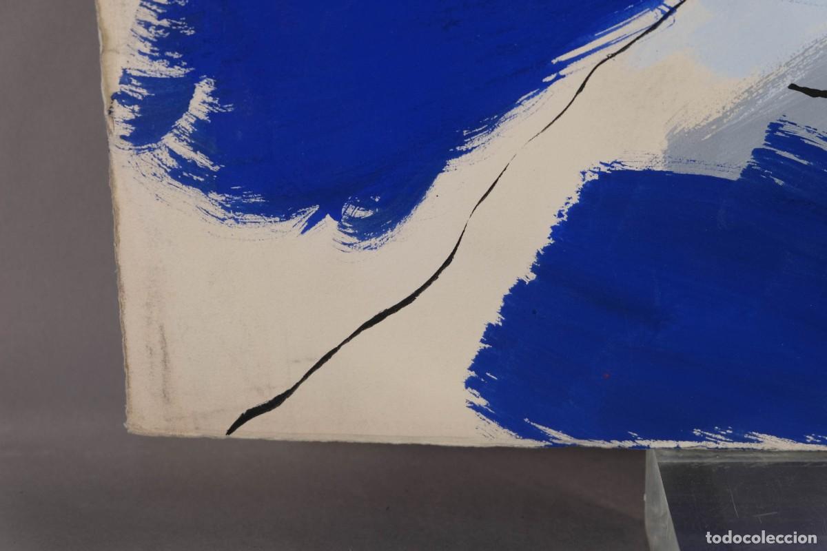 Arte: &Oacute;LEO Y TINTA SOBRE PAPEL COMPOSICI&Oacute;N - Foto 6