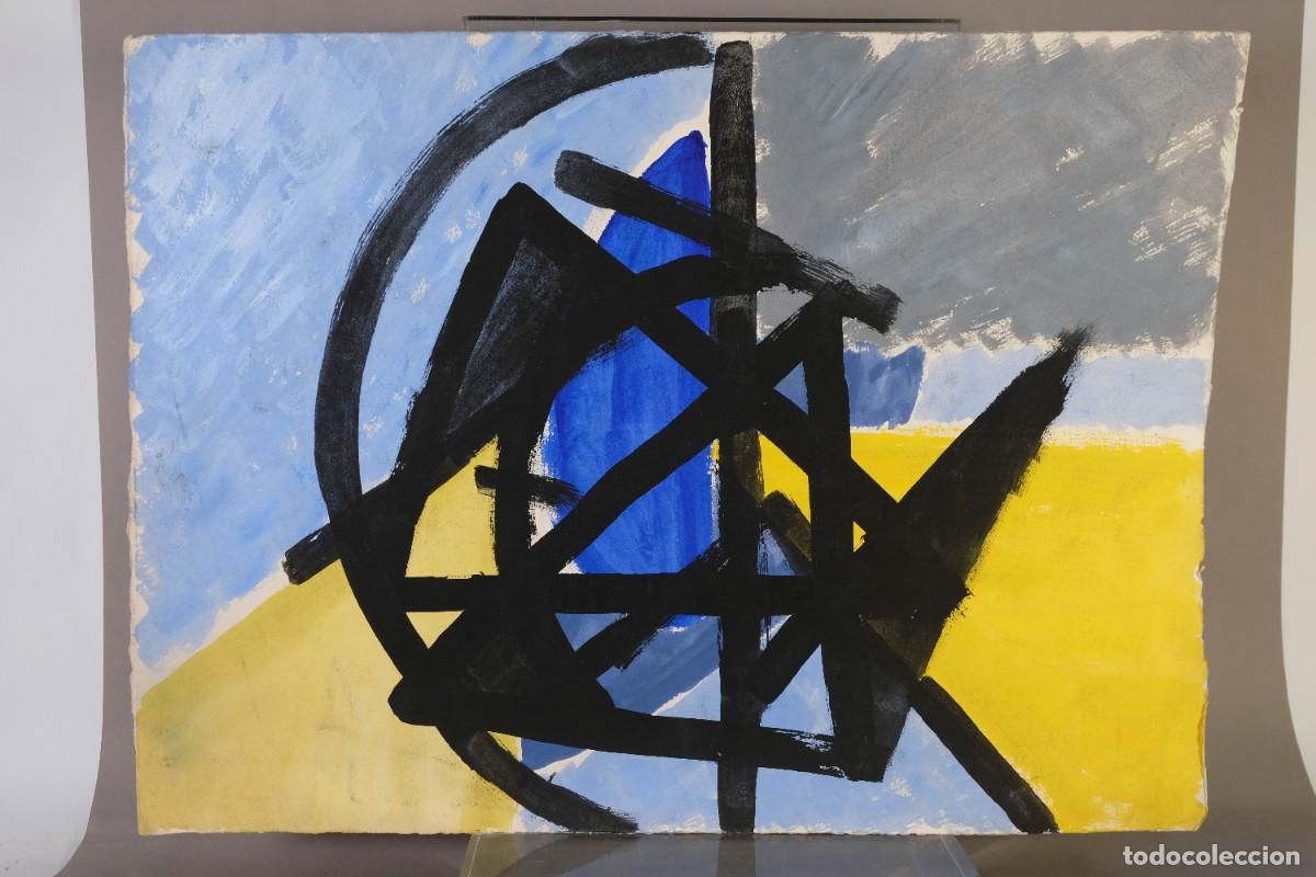 Arte: GOUACHE Y TINTA SOBRE PAPEL COMPOSICI&Oacute;N - Foto 2