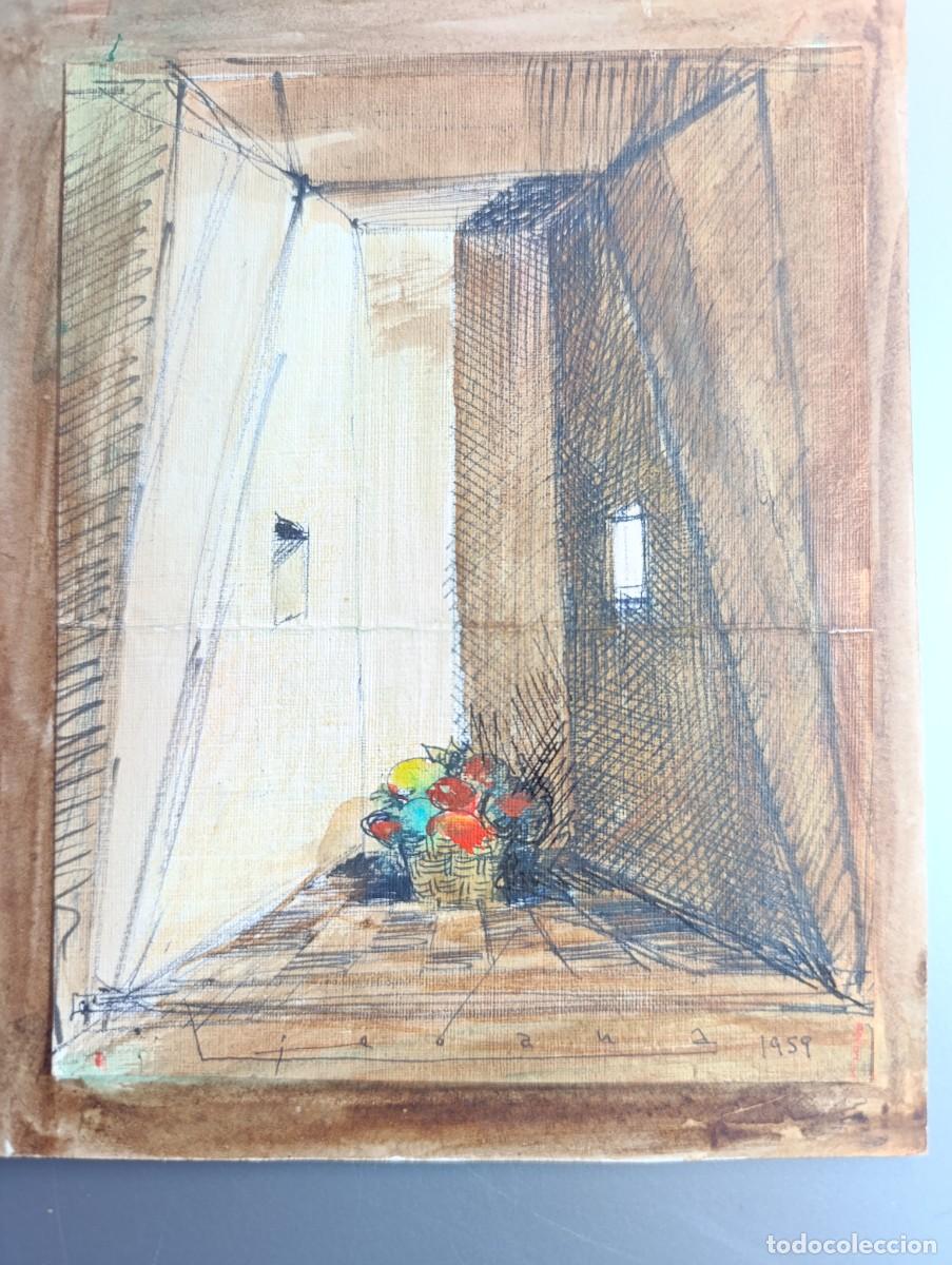Arte: CESTO EN INTERIOR DE GINES LIEBANA - Foto 4