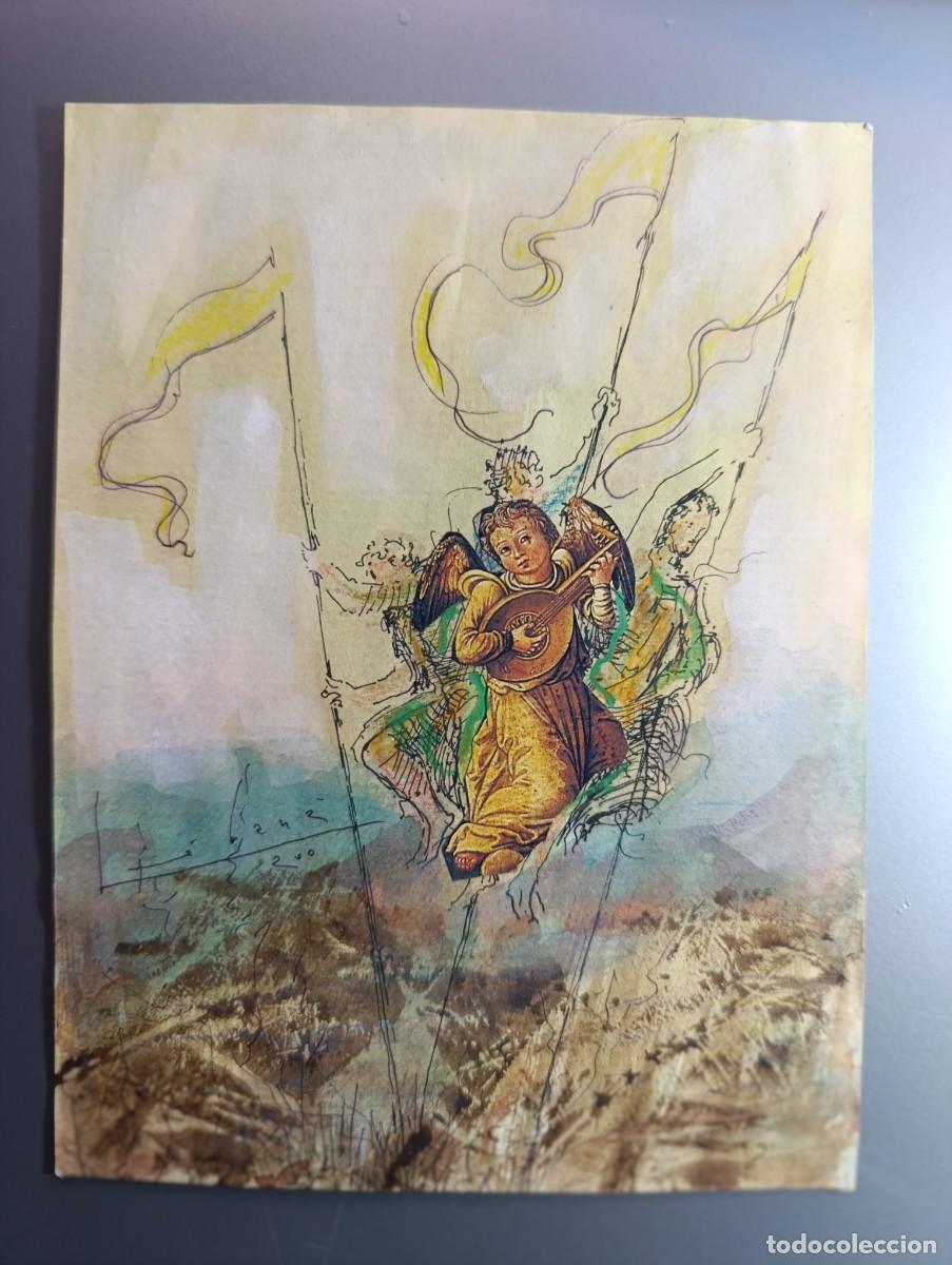 Arte: ANGEL CON LAUD DE GINES LIEBANA