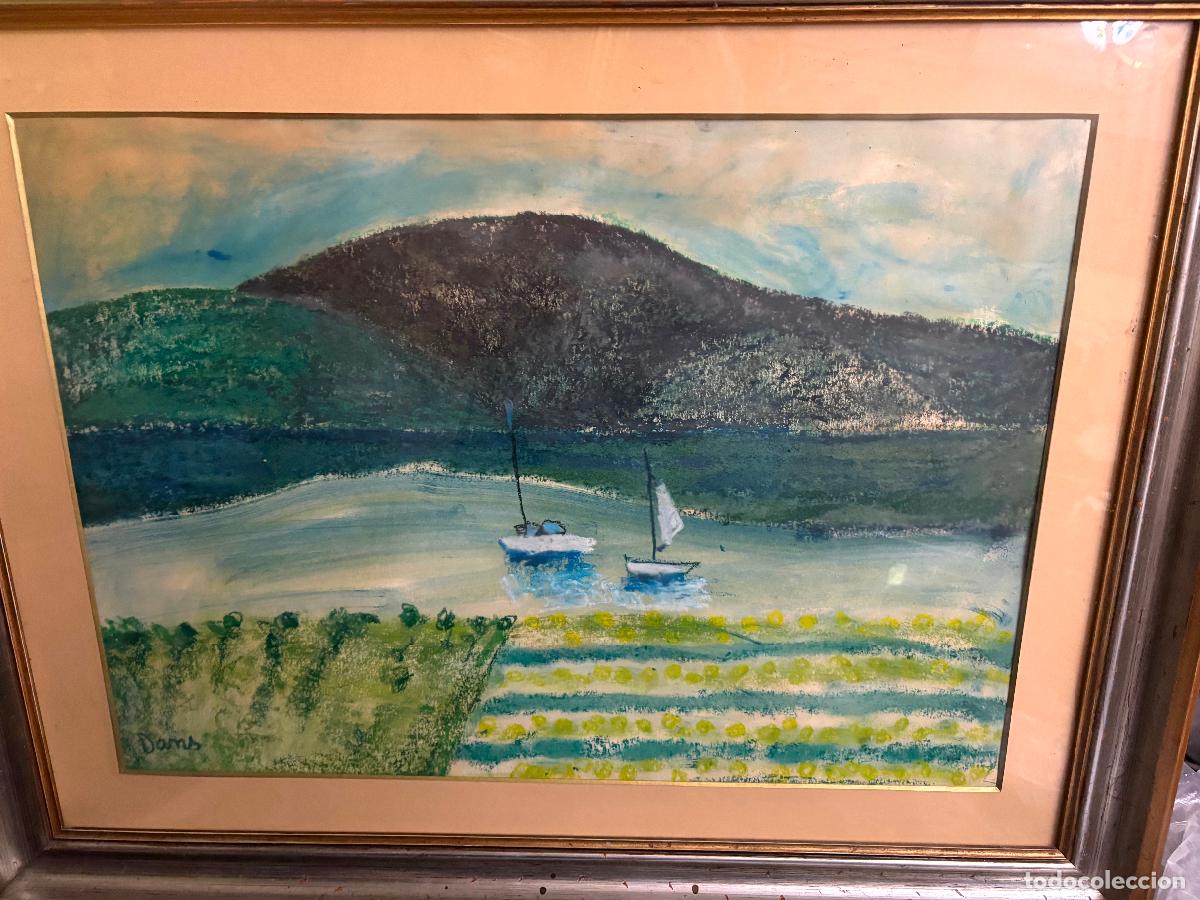 Arte: Paisaje por M&ordf; Antonia Dans (Oza de los R&iacute;os, La Coru&ntilde;a 1922-Madrid 1988).