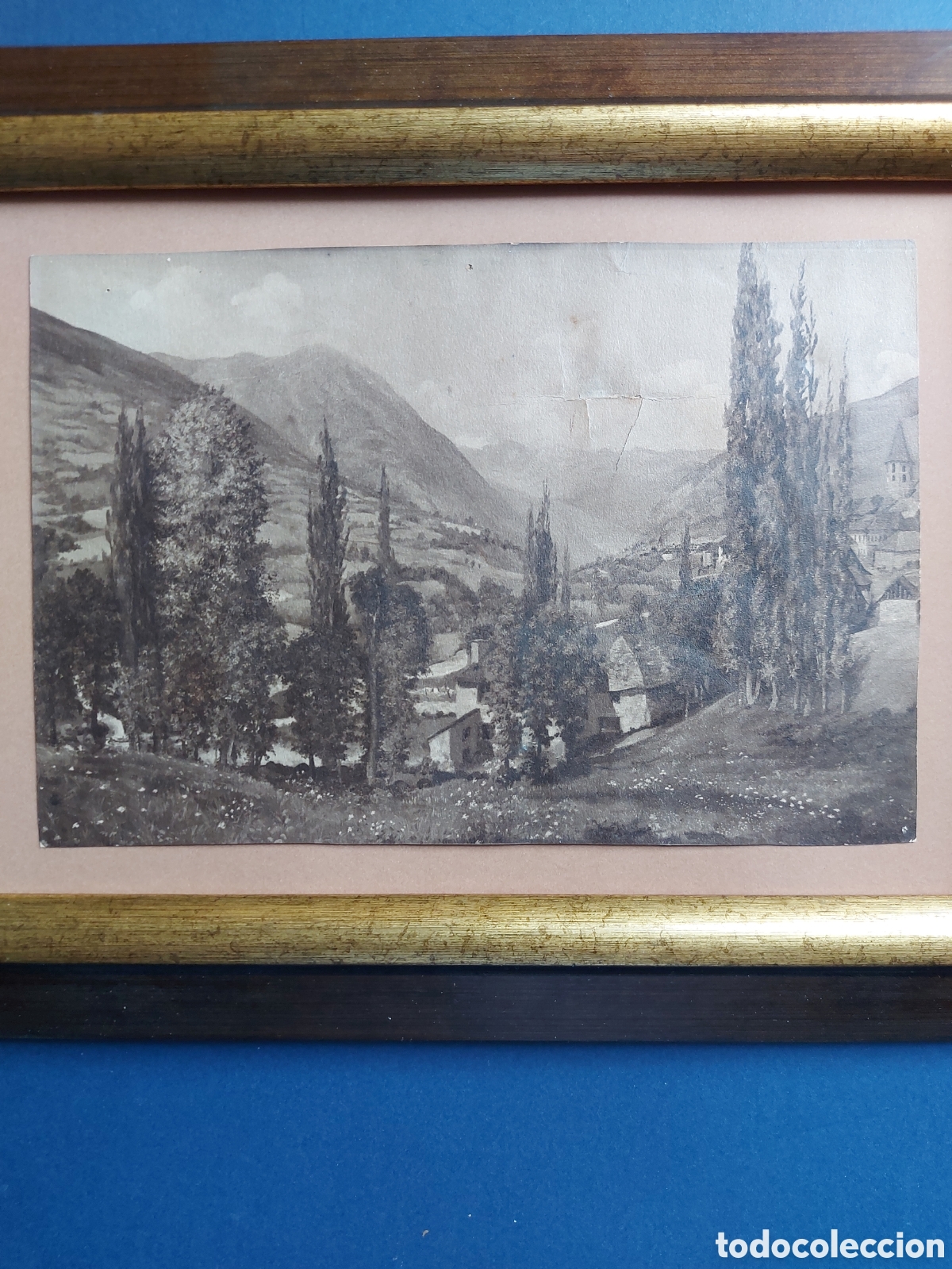 Arte: FRANCISCO FRANQUESA PAISAJE DE LS VALL DE ARAN