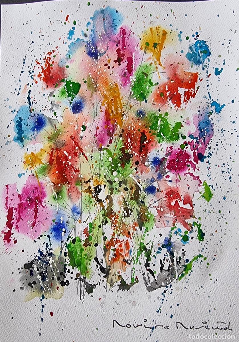 Arte: ACUARELA ORIGINAL UNICA - FIRMADA Y CERTIFICADA - NUEVA -ENVIO GRATIS