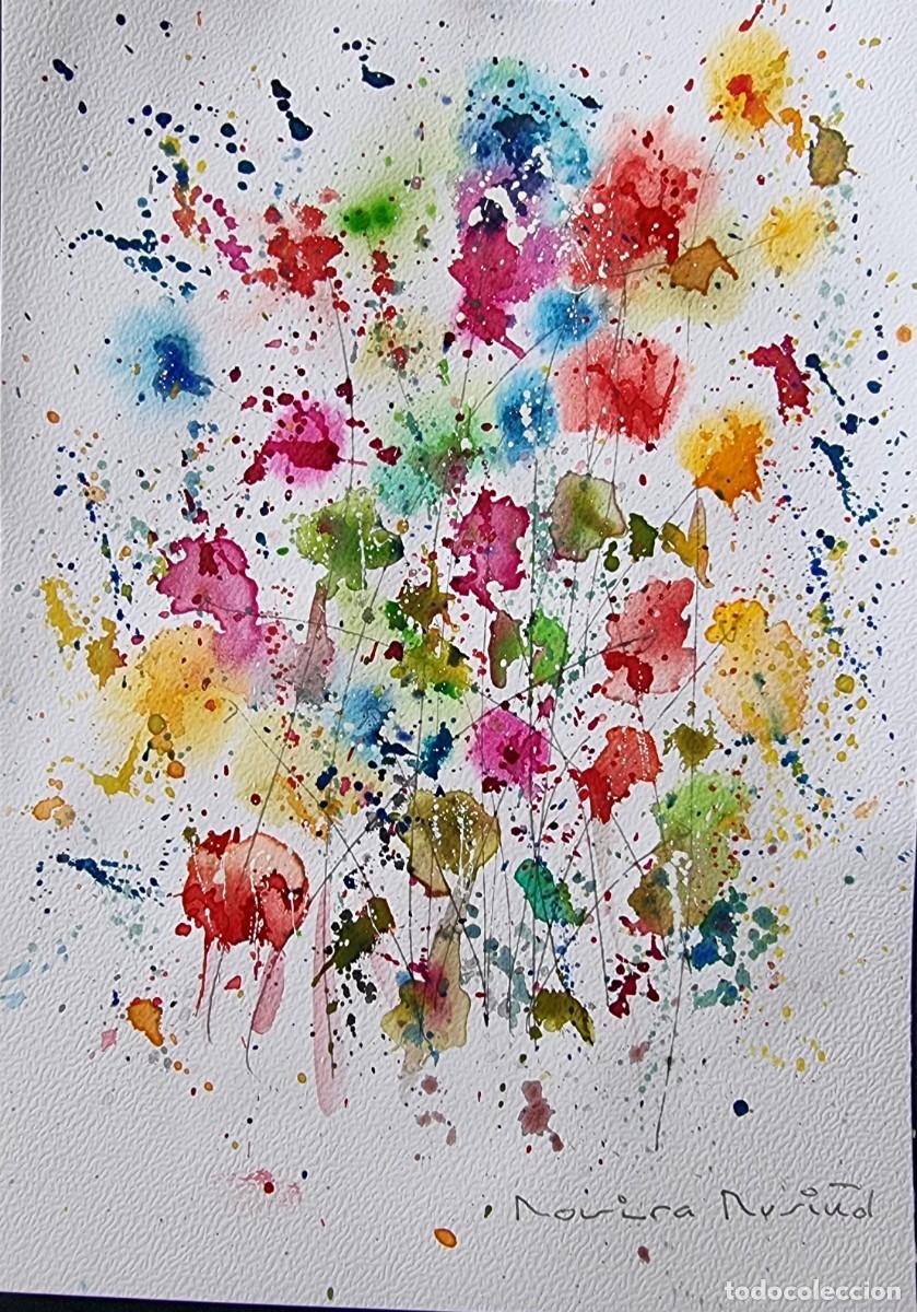Arte: ACUARELA ORIGINAL UNICA - FIRMADA Y CERTIFICADA - NUEVA -ENVIO GRATIS