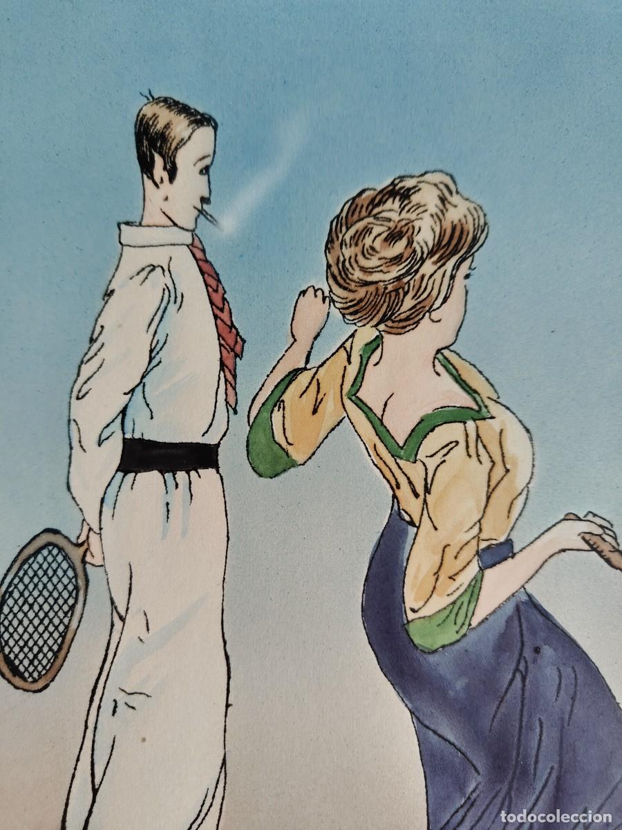 Arte: Dibujo. Acuarela de 1920 - Foto 7