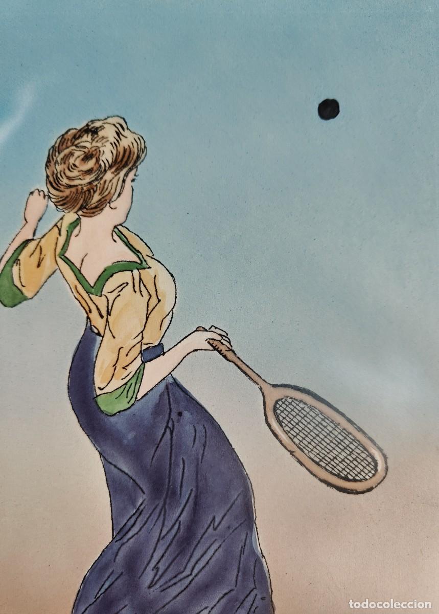 Arte: Dibujo. Acuarela de 1920 - Foto 8