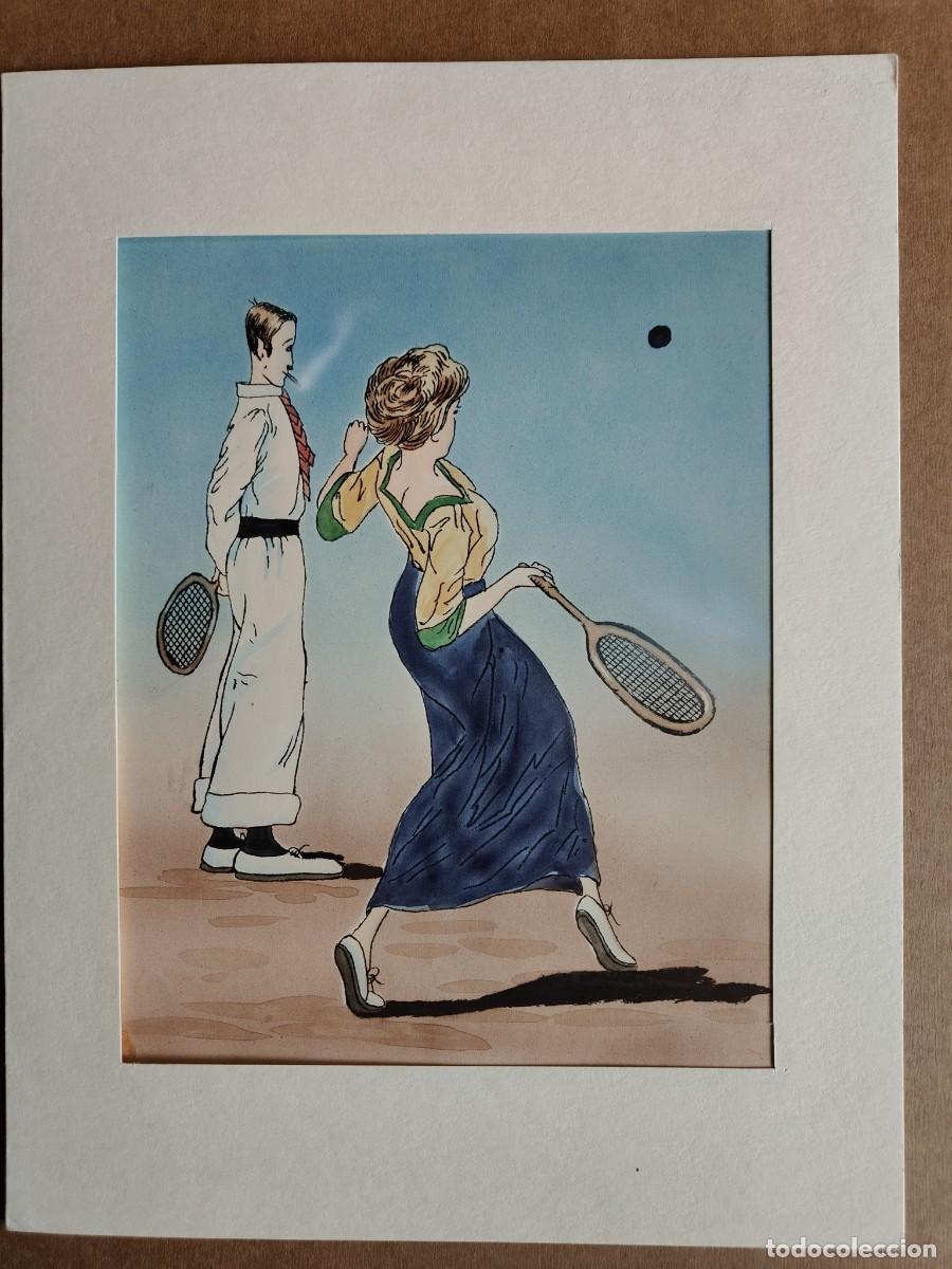 Arte: Dibujo. Acuarela de 1920 - Foto 9