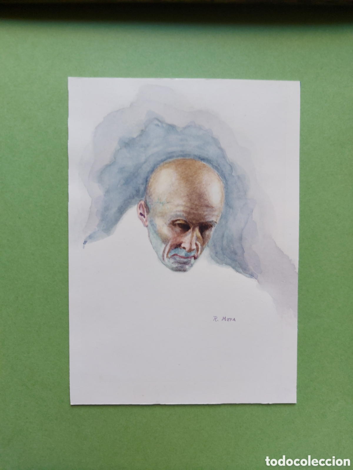 Arte: RICARDO MOYA &rdquo;RETRATO PERSONAJE EPOCA&rdquo; 1976