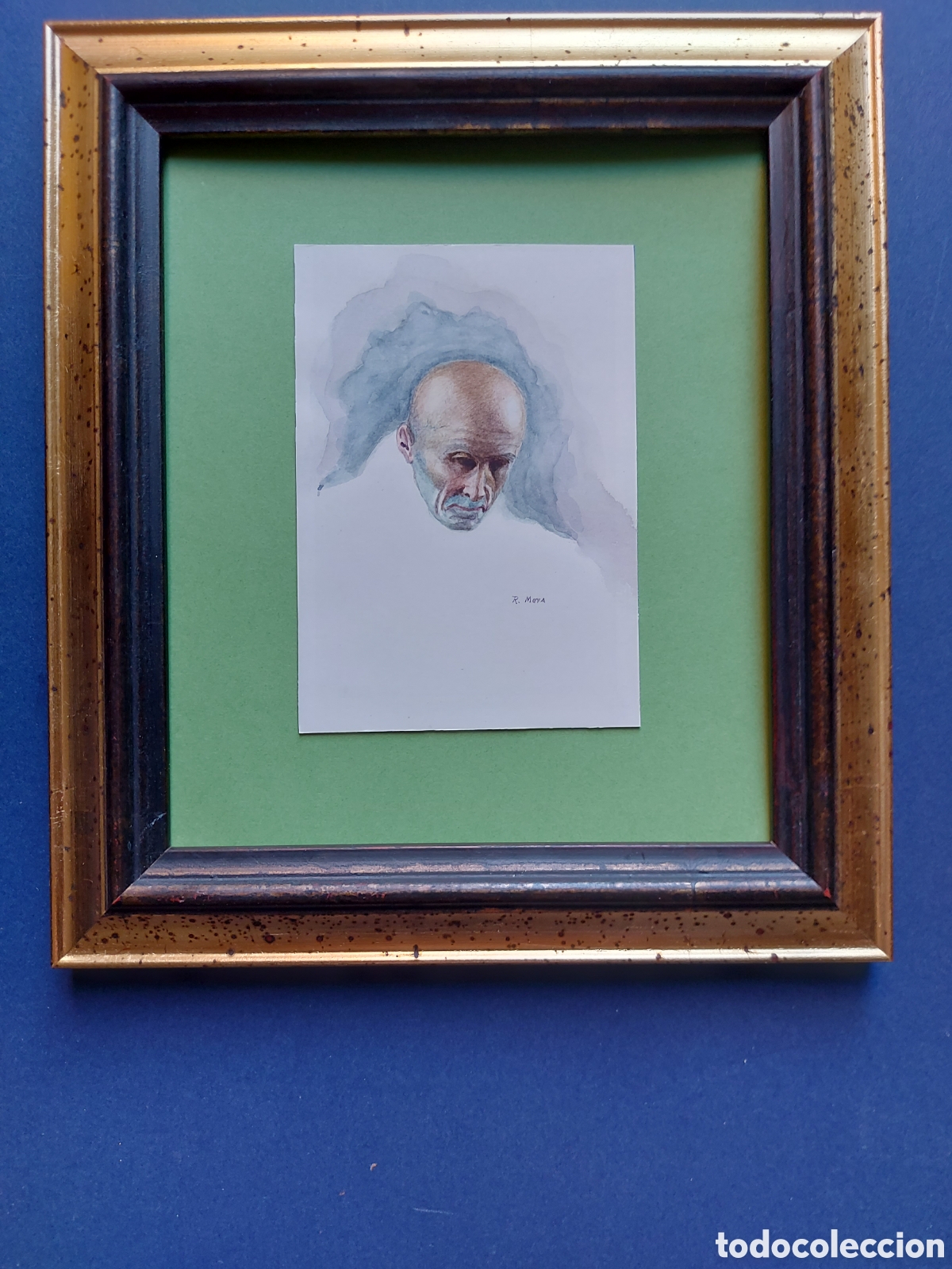 Arte: RICARDO MOYA &rdquo;RETRATO PERSONAJE EPOCA&rdquo; 1976