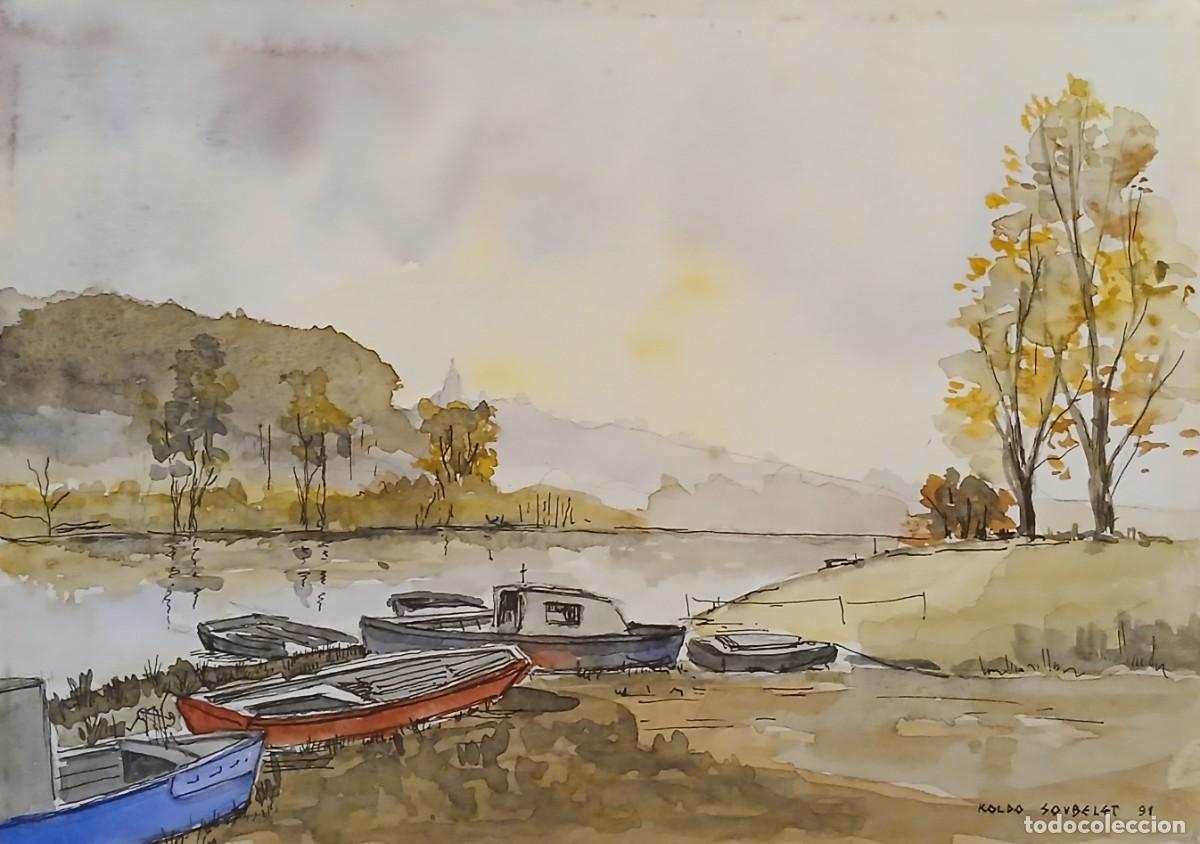 Arte: Acuarela pintor Vasco Koldo Xoubelet