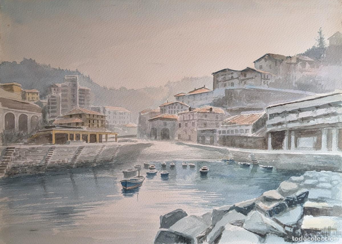 Arte: Wellman - Puerto de Mutriku (Pa&iacute;s Vasco)