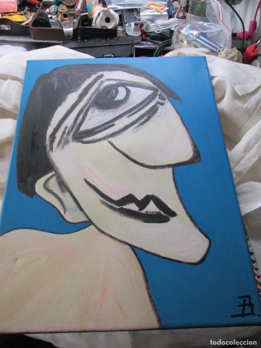 Arte: RETRATO FIRMADO POR B-POTERO 40 X30 CMS