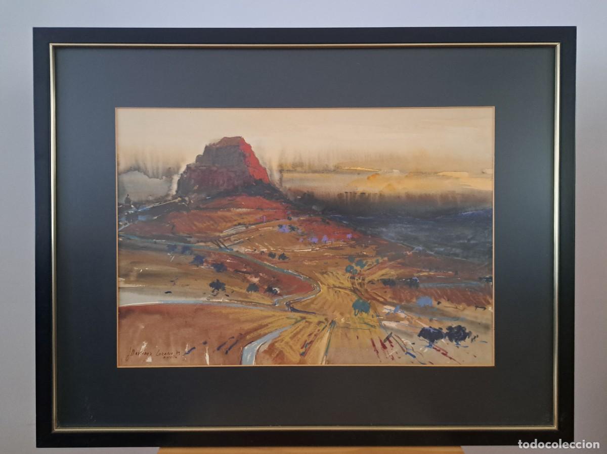 Arte: JOSEP MART&Iacute;NEZ LOZANO - MORELLA &ndash; AQUAREL.LA - 33 X 48 CM.