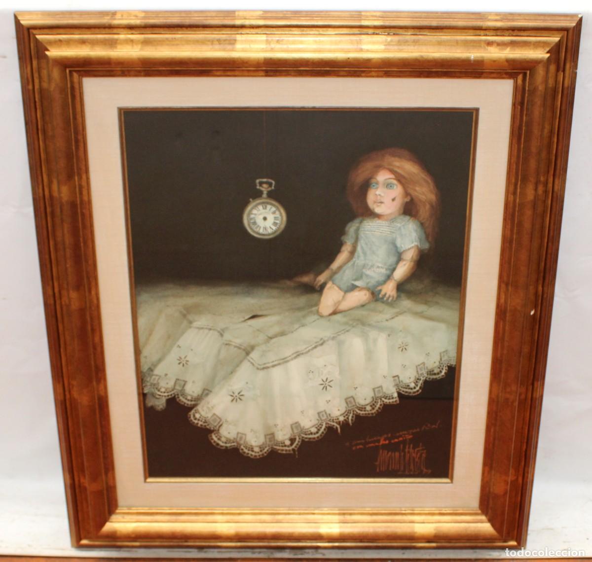 Arte: AMANDO SILVESTRE AQUILINA (Valencia, 1937 - 2010) TECNICA MIXTA. MEMORIA DE LA INFANCIA