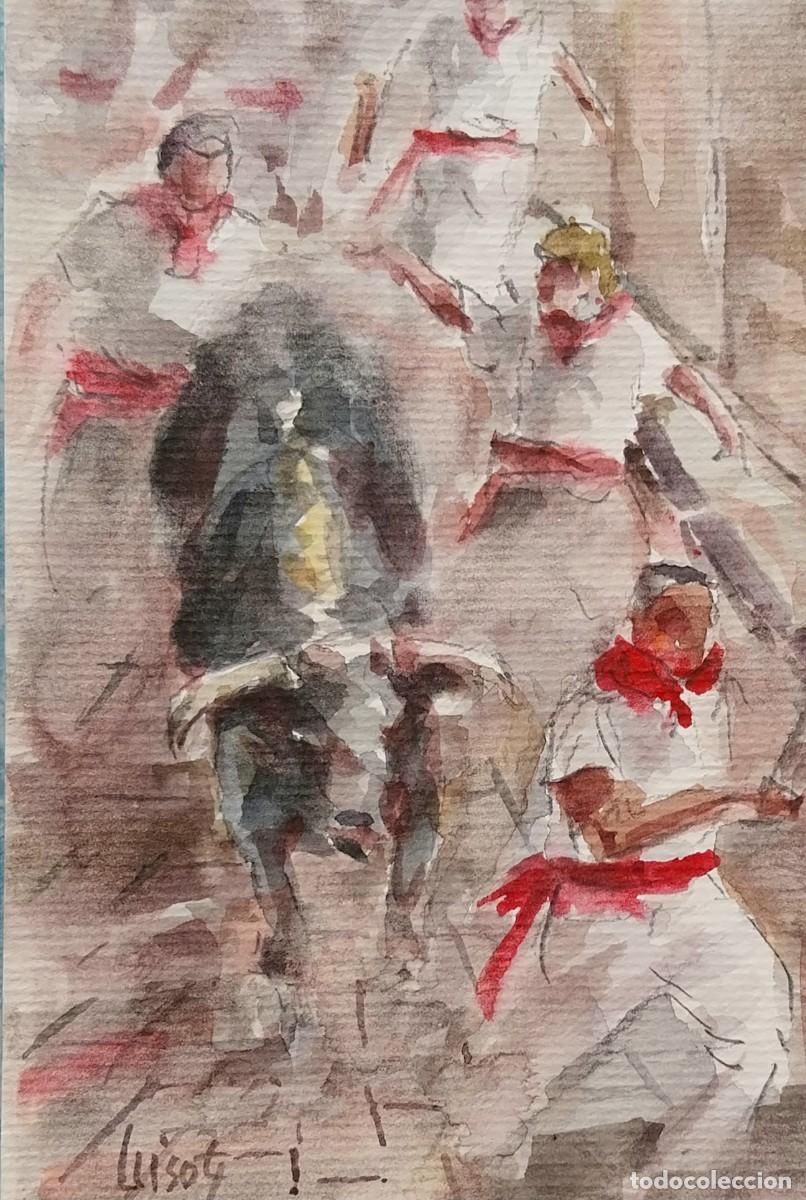 Arte: Acuarela original de autor.Taurina.