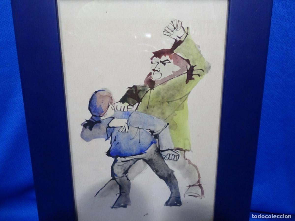 Arte: ACUARELA AN&Oacute;NIMA DE BUEN TRAZO. DOMINIO DEL MOVIMIENTO.