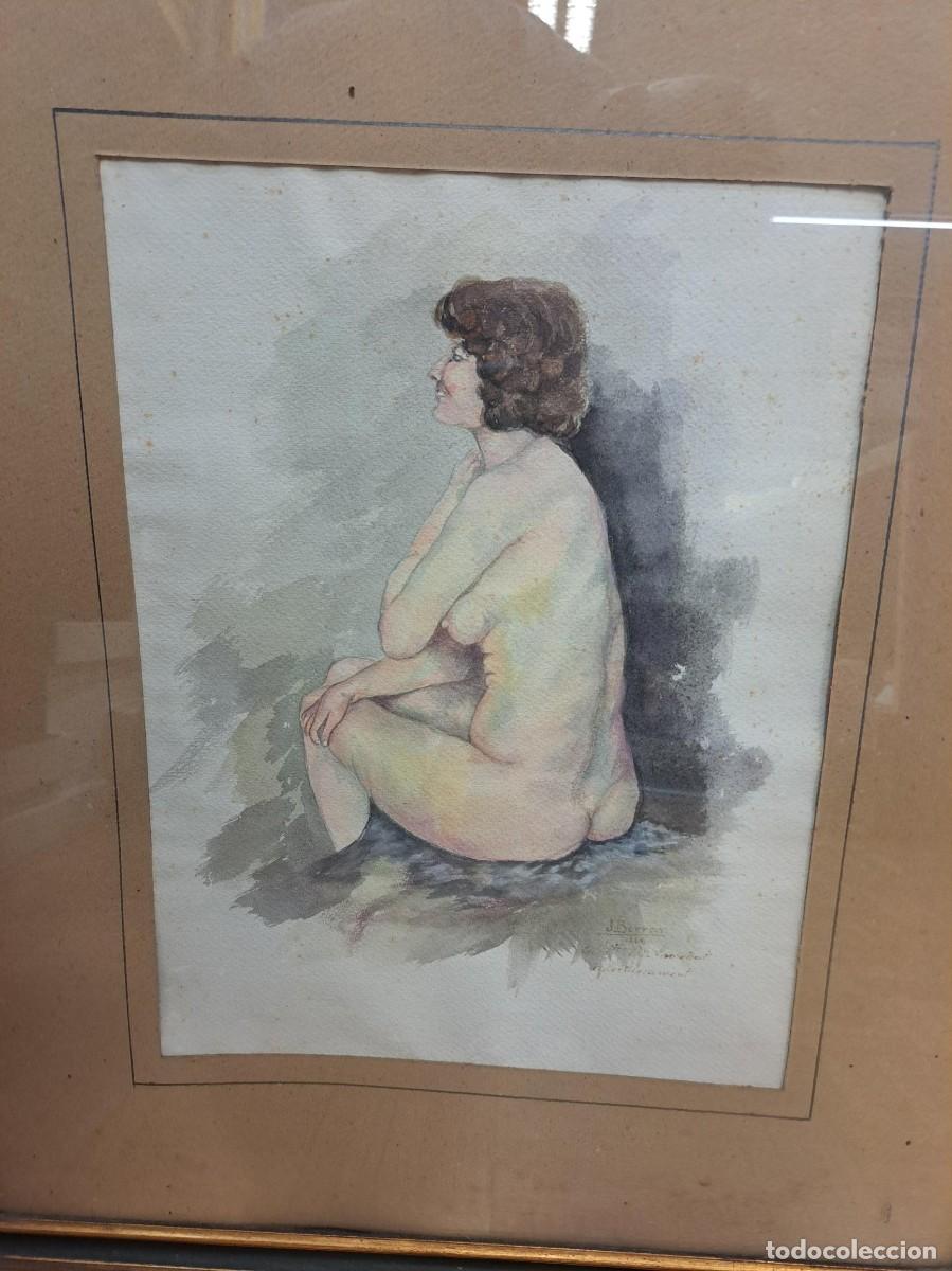 Arte: Juan Borras Casanova desnudo femenino